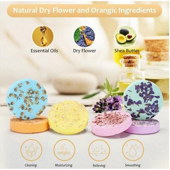 Shower Steamers Aromatherapy - Variety Pack of 12 Shower Bombs w/ Essential Oil - Picture 5 of 9